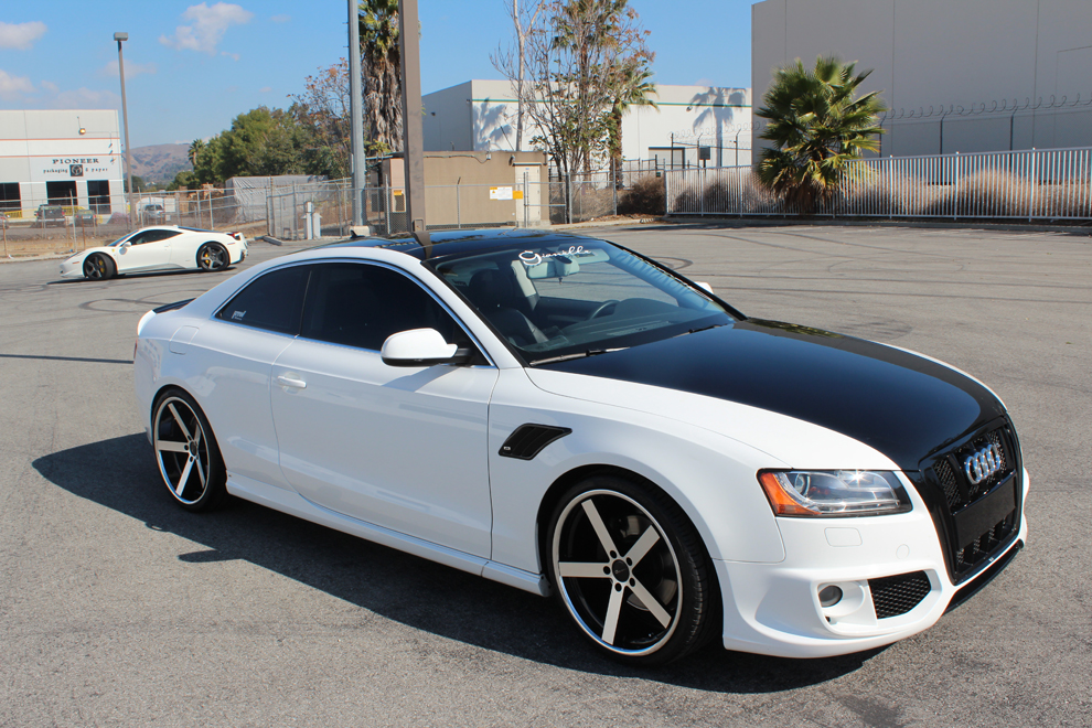Giovanna Mecca Machined Black on Audi S5